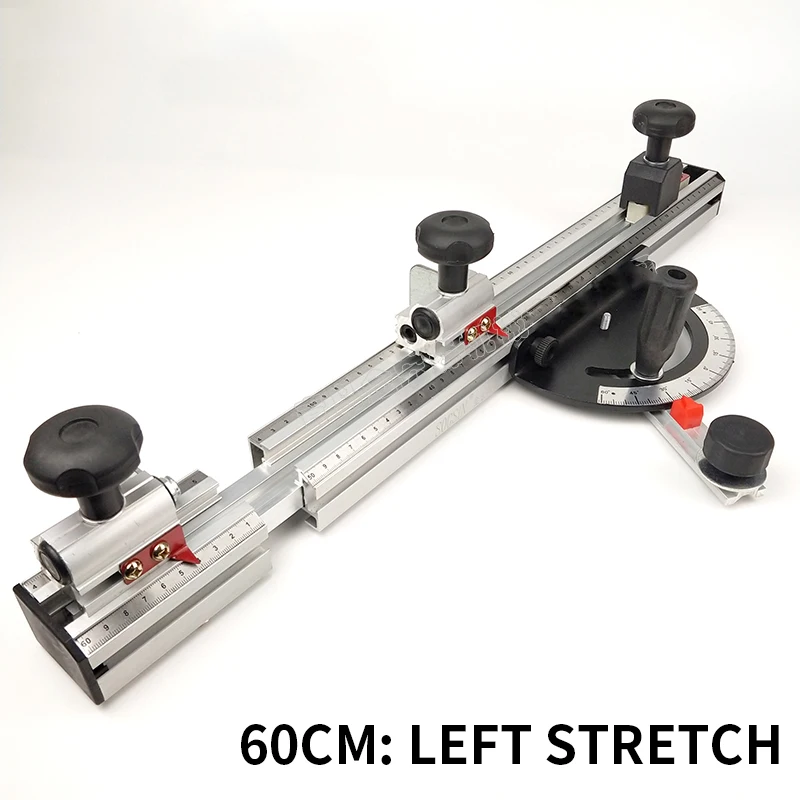 Miter-Gauge-Aluminium-Profile-Fence-Precision-Sliding-Table-Saw ...