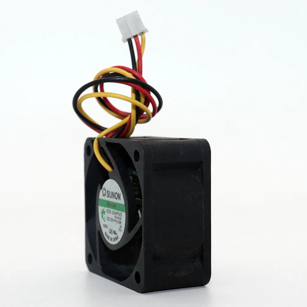 Sunon 선풍기 용 초저소음 자기 부상 선풍기, KDE1204PKV3, DC12V, 0.4W, 4cm, 40x40x20mm, 신제품