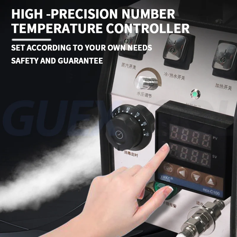 High Pressure High Temperature Steam Cleaner Home Appliance Water Pipe Multi-Functional All-In-One Machine Air Condition Clean