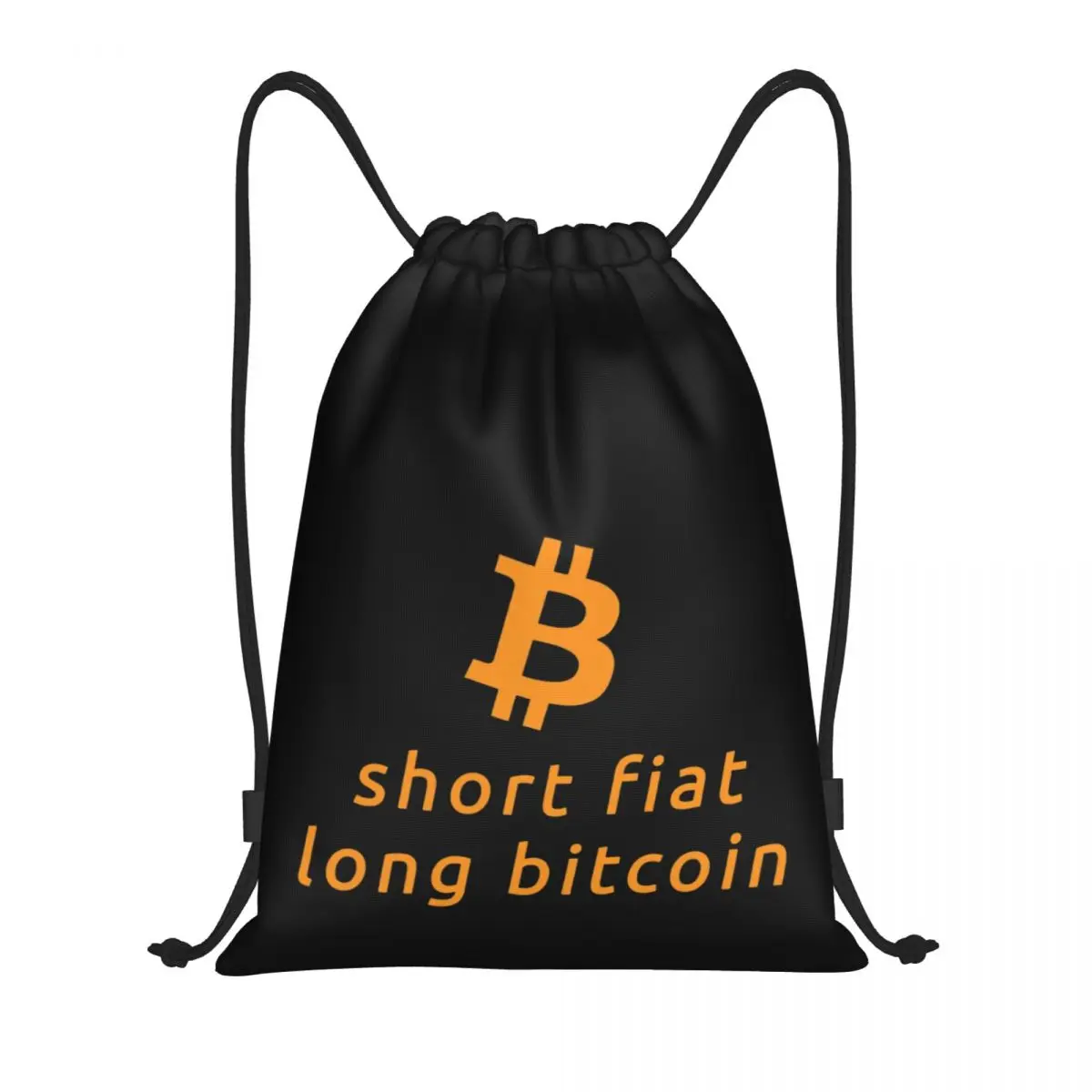 

Short And Fiat And Long Bitcoin Classic Drawstring Bags Gym Bag Graphic Cool Drawstring Backpack Schools Backpack Funny Novelty