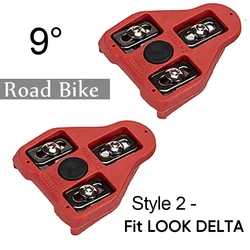 BUCKLOS Adjustable Bicycle Pedal Cleats (FIT-LOOK DELTA)
