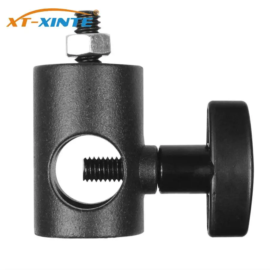 Light Stand XT-XINTE Tripod Light Stand Flat Head Converter to 1/4 Screw Adapter for LED Light Monitor Flash Photography Accessories