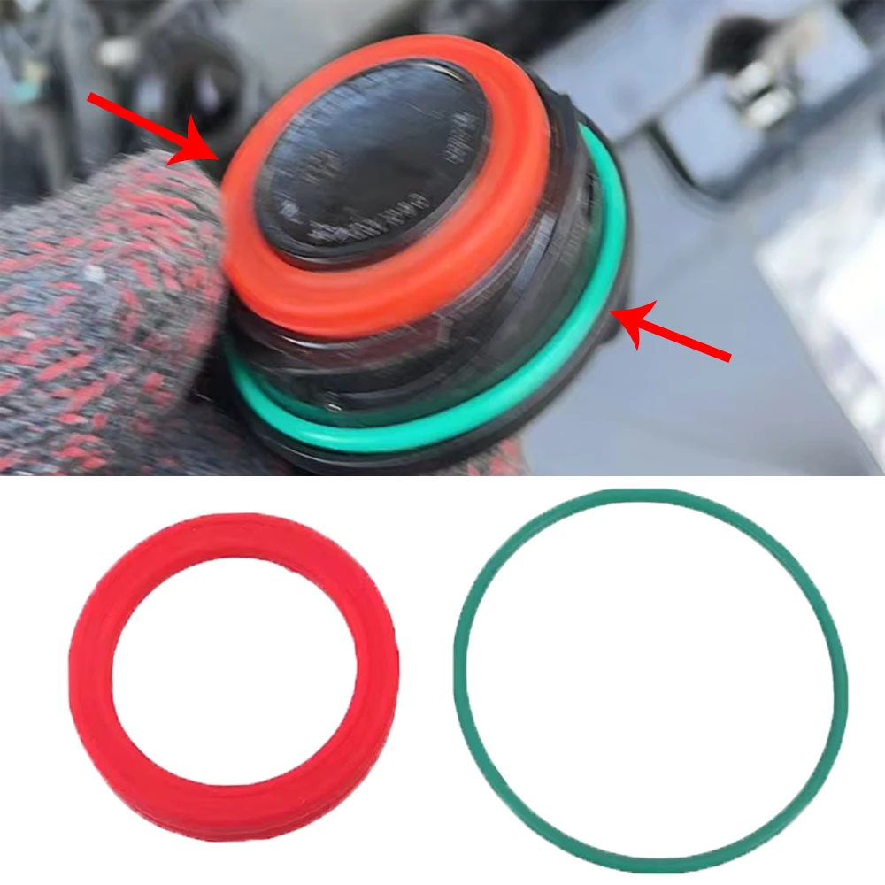 Oil Filler Cap Gasket 1Set For Vw Passat B8 Golf 7 Mk7 Touran A4L Q5 A3 06G103485 Oil Filler Cap Rubber Sealing Gasket Ea888 3rd