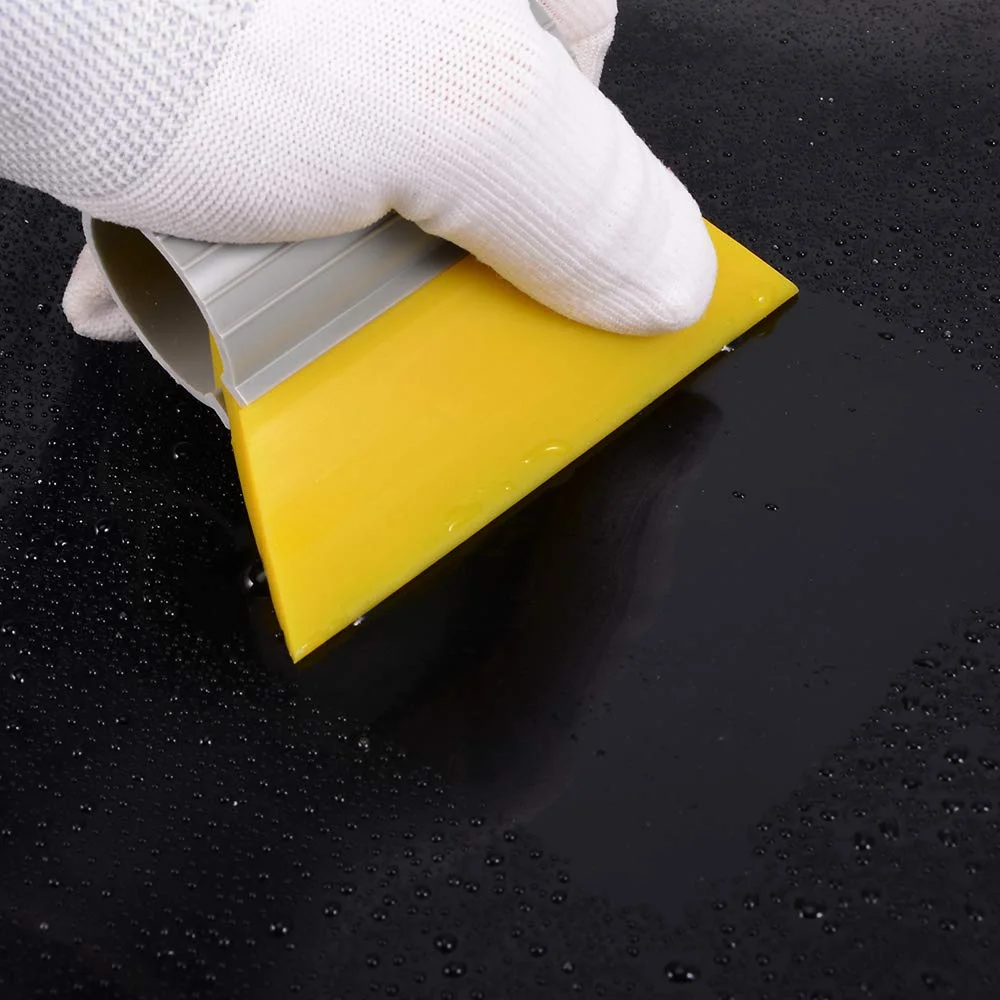 FOSHIO 9.5cm Windshield Water Wiper Blade Scraper Window Glass Silicone Squeegee Car Cleaner Household Cleaning Tool Window Tint