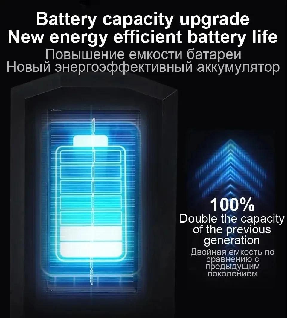 مصباح حديقة شمسي LED فاخر 9900 لومن