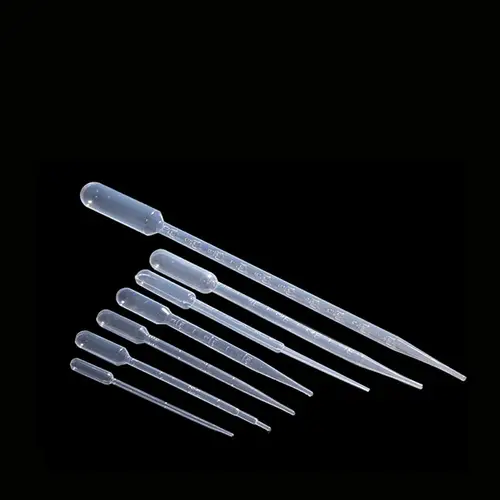 10 Pieces 0.2 / 0.5 / 1/2/3/5 / 10ML Laboratory Pipette Plastic Disposable Graduated Container Liquid Dropper Equipment Straw - Image 4
