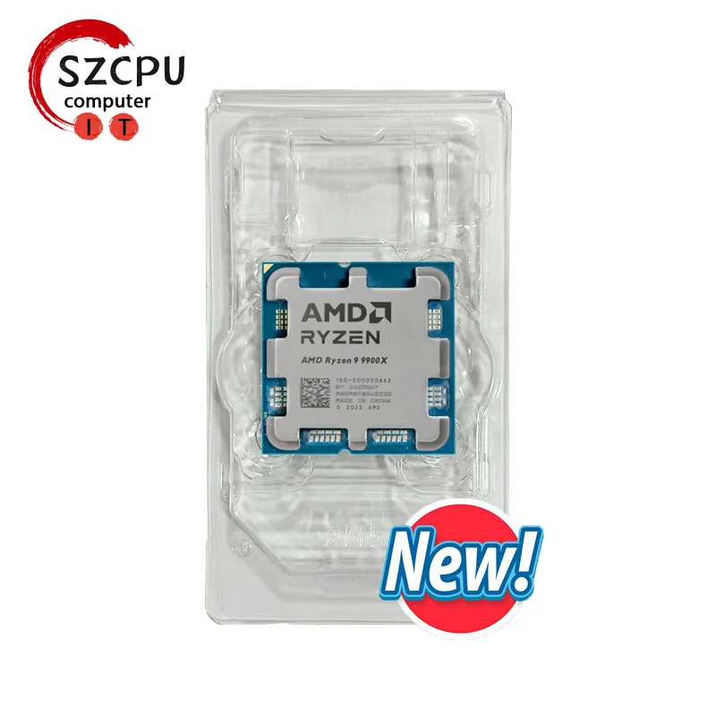 CPU Ryzen 9 9900X Socket AM5 R9 9900X AMD Ryzen 9 9900X New Processor 5.6GHz 12-Core 24