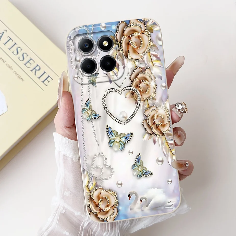 Cute Rabbit Cat Bow Soft TPU Phone Case Cover
