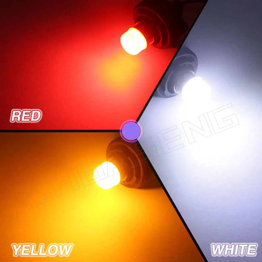 12V 24V P21W Strobe 1156 1157 Red Flash BA15S BAY15D P21/5W Led Bulb R5W R10W Tail Brake Reverse Truck Car Light