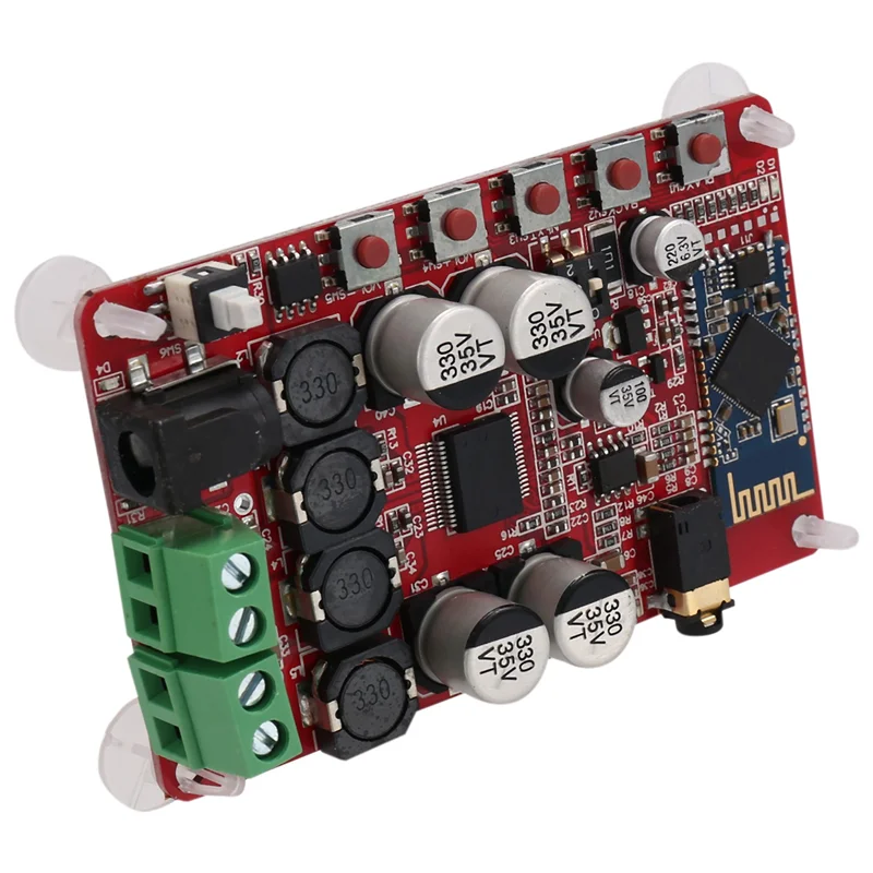 ELEC-TDA7492P 50W+50W Digital Amplifier Board Wireless Bluetooth Audio Receiver Amplifier Board Module Power Supply 8-25V