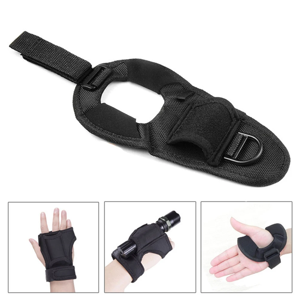 

Outdoor Hunting Fishing Diving Sports Snorkeling Scuba Dive Flashlight Holder Torch Oxford Cloth Wrist Strap Gloves