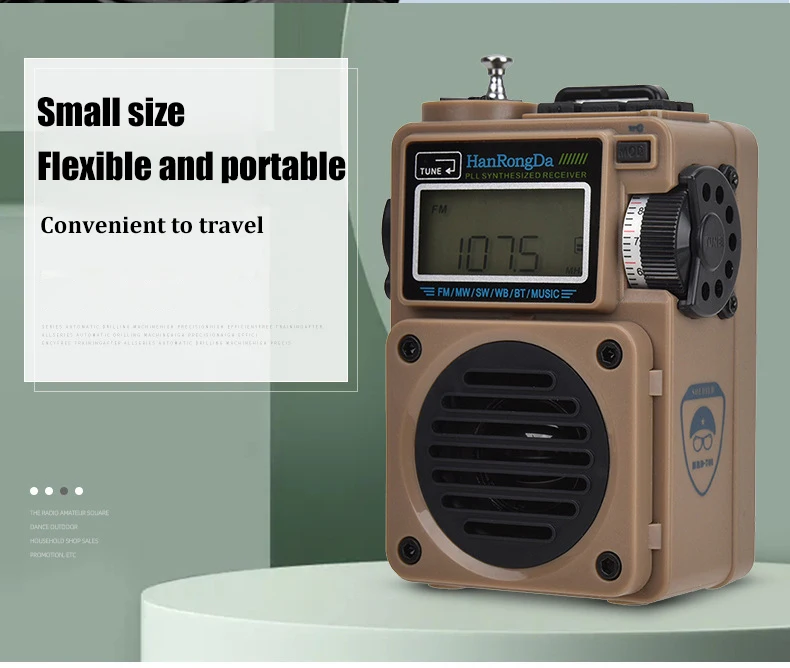 sw wb receptor de rádio bluetooth 5.0