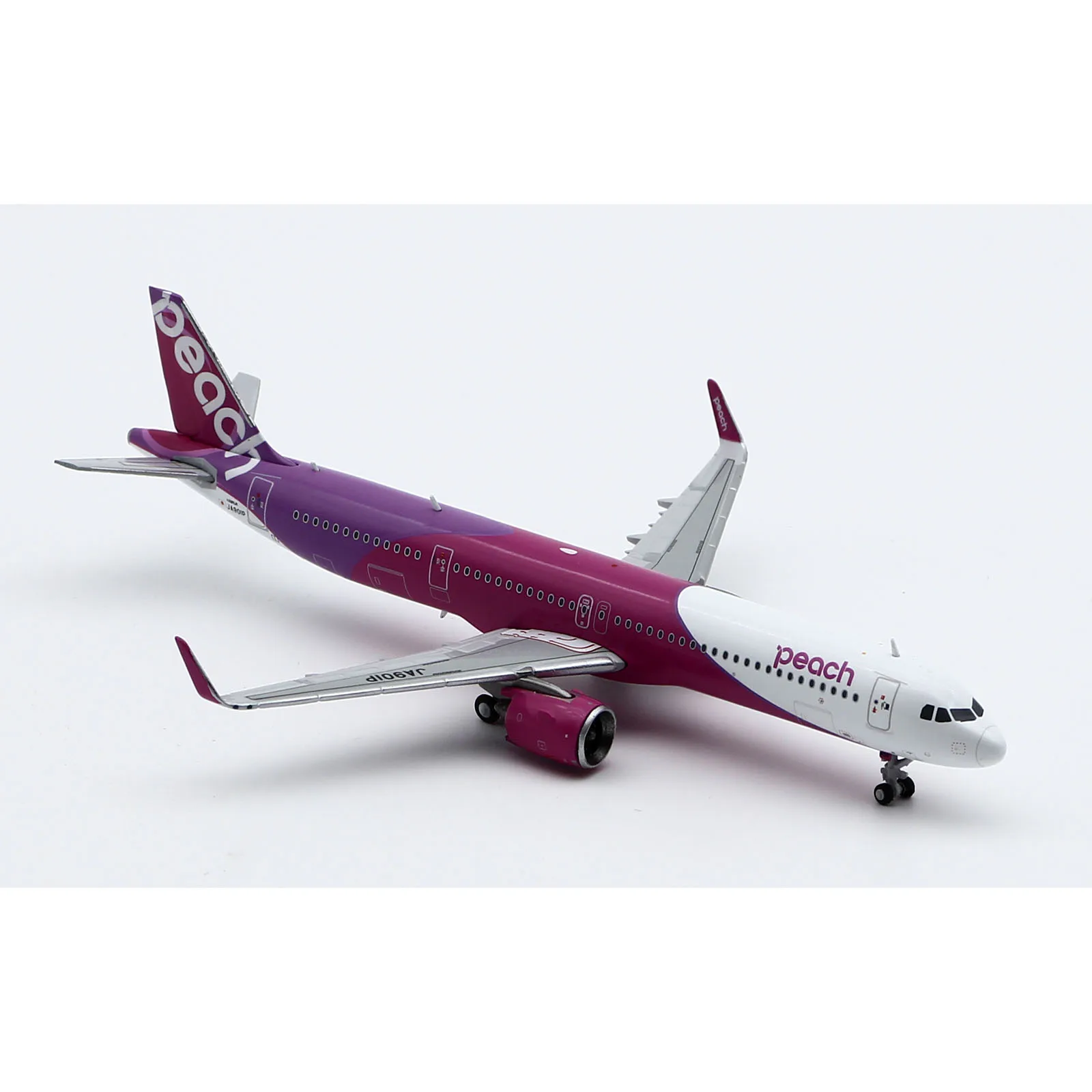航空機・ヘリコプター Peach A320 JA204P JC WINGS 1/400 JC Wings 1:400 Peach Airlines Airbus A320neo Diecast
