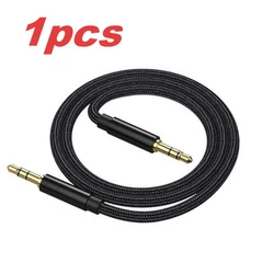 High - Quality 3.5mm Audio Cable - Universal AUX Cord for Headphones, Speakers, and Car Stereos (1 PCS)