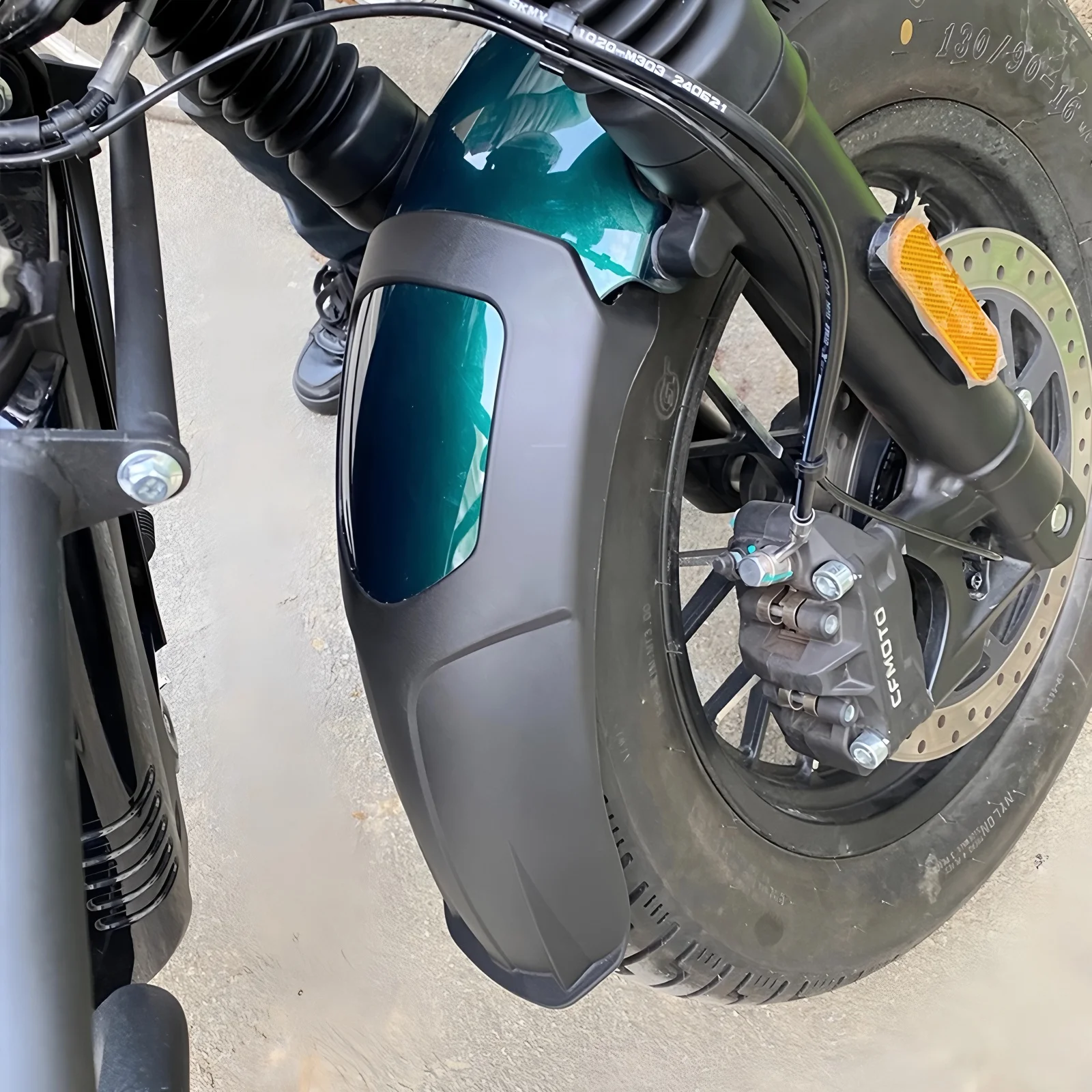 CFMOTO Motorcycle ABS Front Mudguard Fender Rear Extender Extension Accessory
