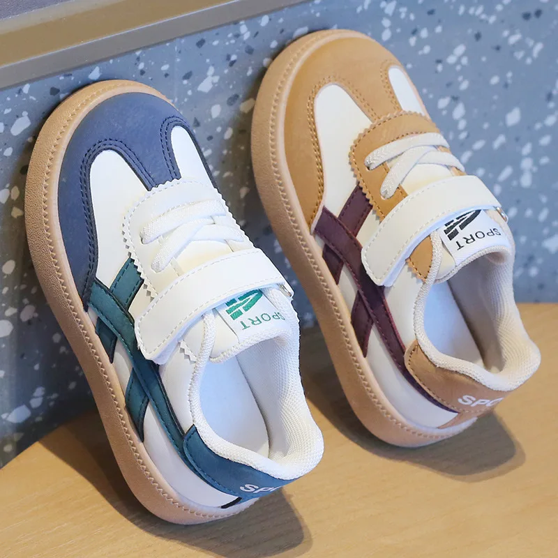 2024 New Kid's Casual Shoes Boys Forrest Gump Shoes Girls Fashion Non-slip Board Shoes Children Soft Sole Lightweight Sneakers 2