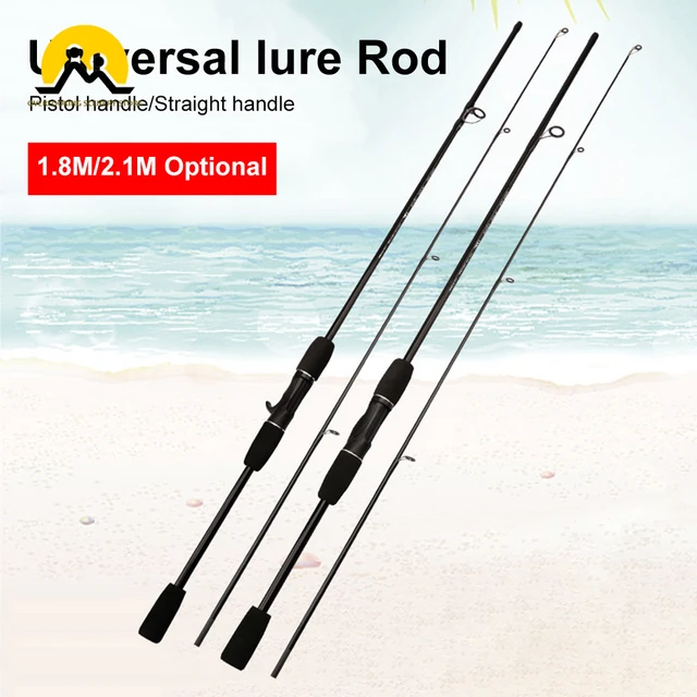 Fishing Rod Spinning Fiber Glass  Fishing Rods Casting Travel Rod