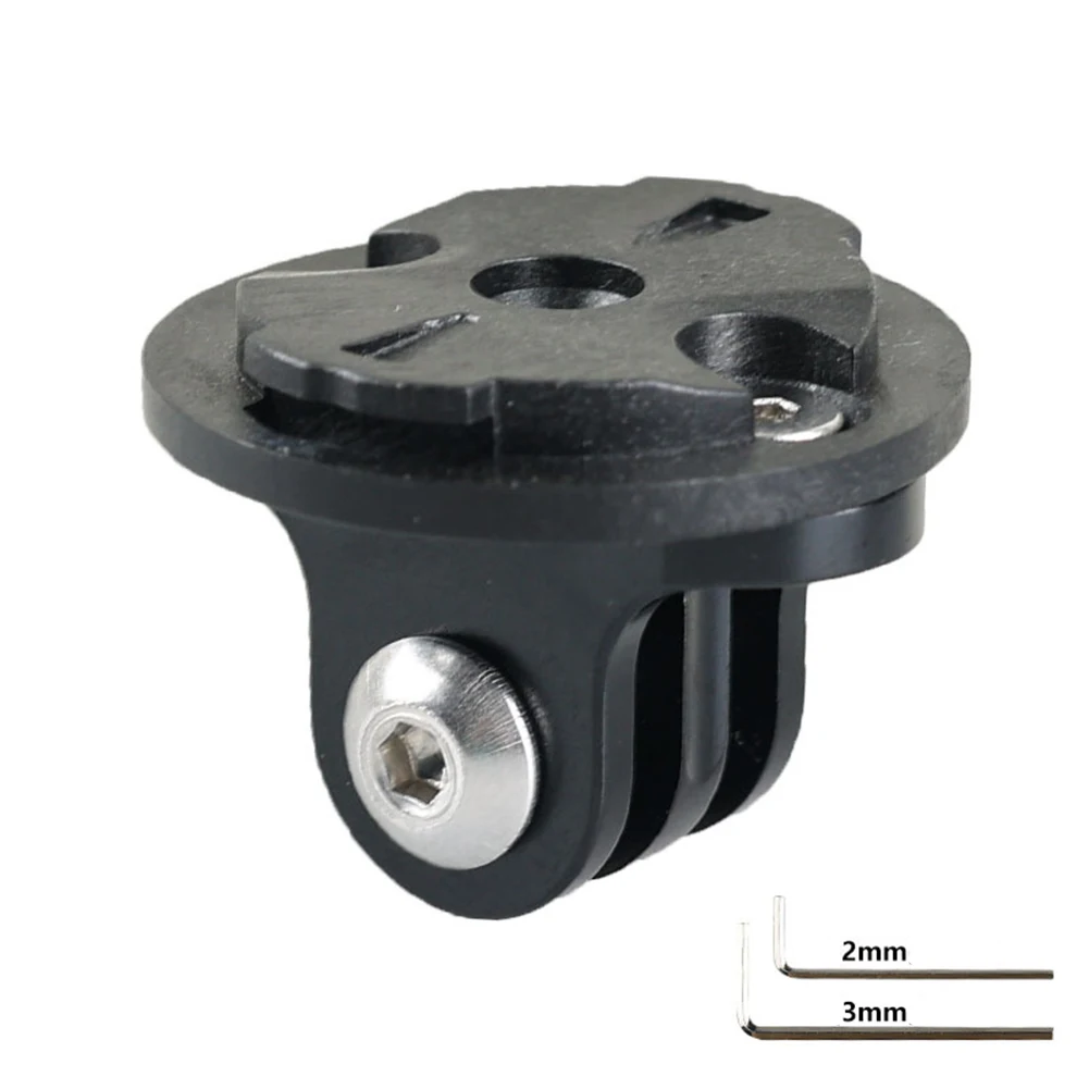 Supporto Frontale Per Bici GPS | Staffa Manubrio Per Garmin Edge E IGPSPORT | Nero Taglia M - 5