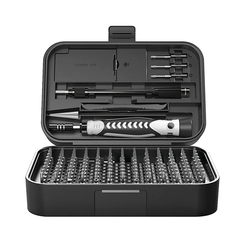 

Screwdriver Set 130-In-1 Batch Of Multifunctional Household Appliances Precision Mobile Phone Maintenance Tools Durable