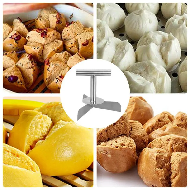 Dough Divider Bread Cutter Stainless Steel Food Baking Scrapers Baking Supplies Reusable Food Chopper Noodles Cutter Even Pizza