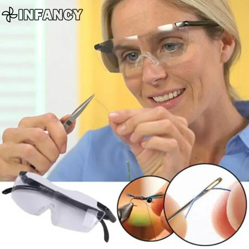 Magnifying glass presbyopic glasses reading magnifier Magnifying Presbyopic Glasses Eyewear Reading 160% Magnification to See More and Better Magnifier Portable