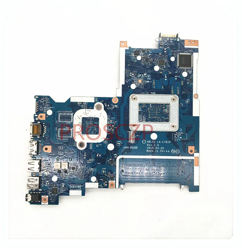 Mainboard para hp 15-af Computador Portátil Placa-mãe Abl51 La-c781p w A6-5200u Cpu 100 Completo Funcionando Bem 827705001 827705501 828116601 - Imagem 5