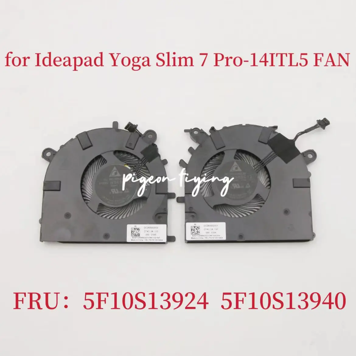 Per Lenovo Yoga Slim 7 Pro-14Itl5 Pro-14Arh5 Pro-14Ach5 Ventola Per Laptop Notebook Cpu Gpu Cooling Fru: Muslimatexb