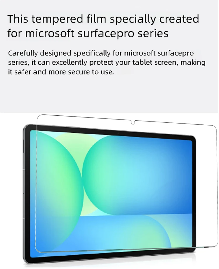Premium Tempered Glass Screen Protector Set