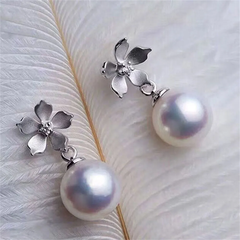 

Plated Gold Earrings Mountings Pearl Ear Wires Earrings Hook Findings Settings for DIY Stud Earrings Jewelry Making