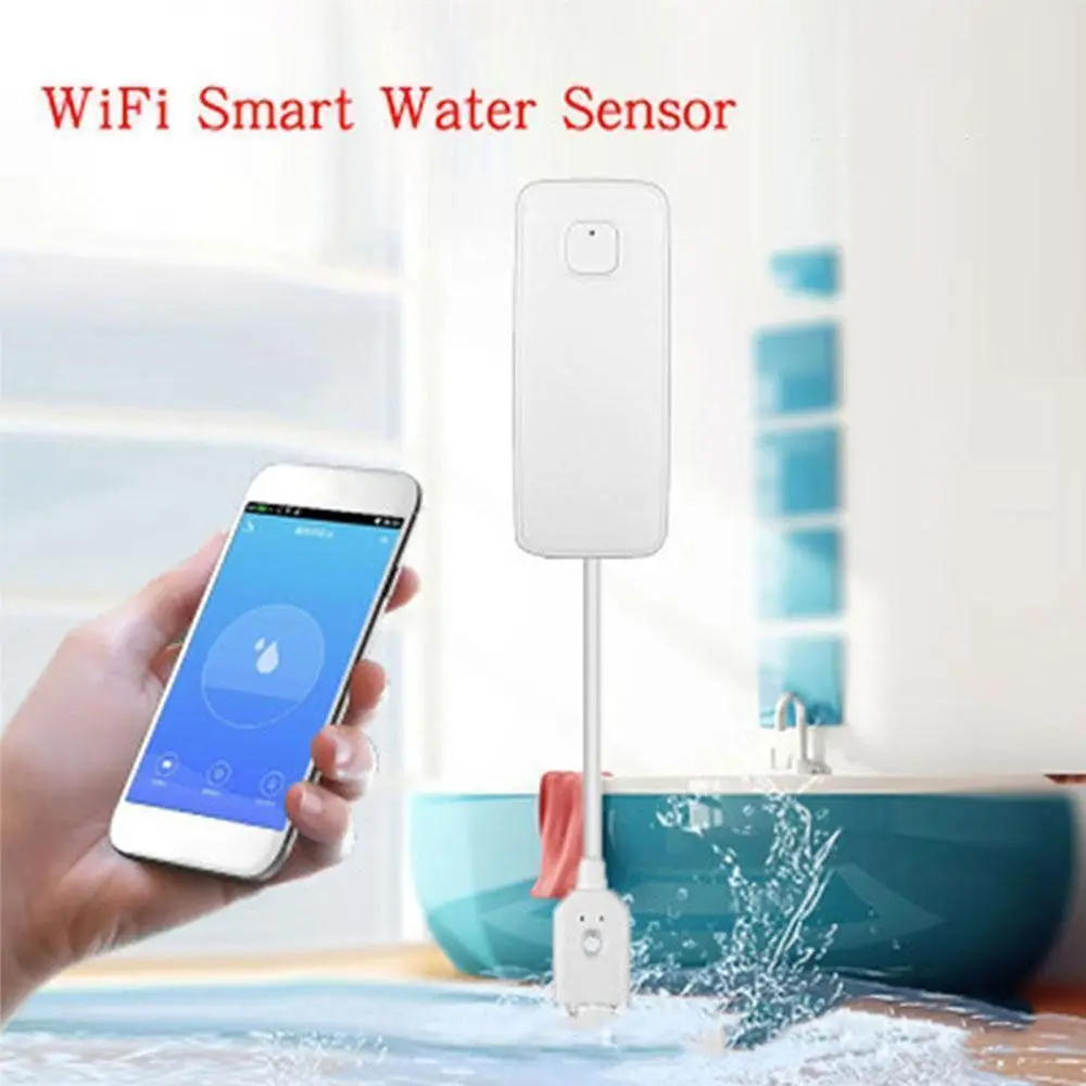 Liquid Level Sensor Water Leak Detector Wifi Water Leakage Alarm Sensor For Smart Life For Tuya