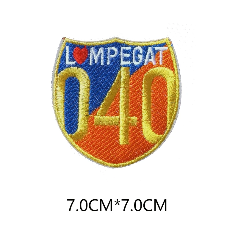 Body Kompas Voor Het Leven Patch - Geborduurde IJzer-op Applique Embleem
