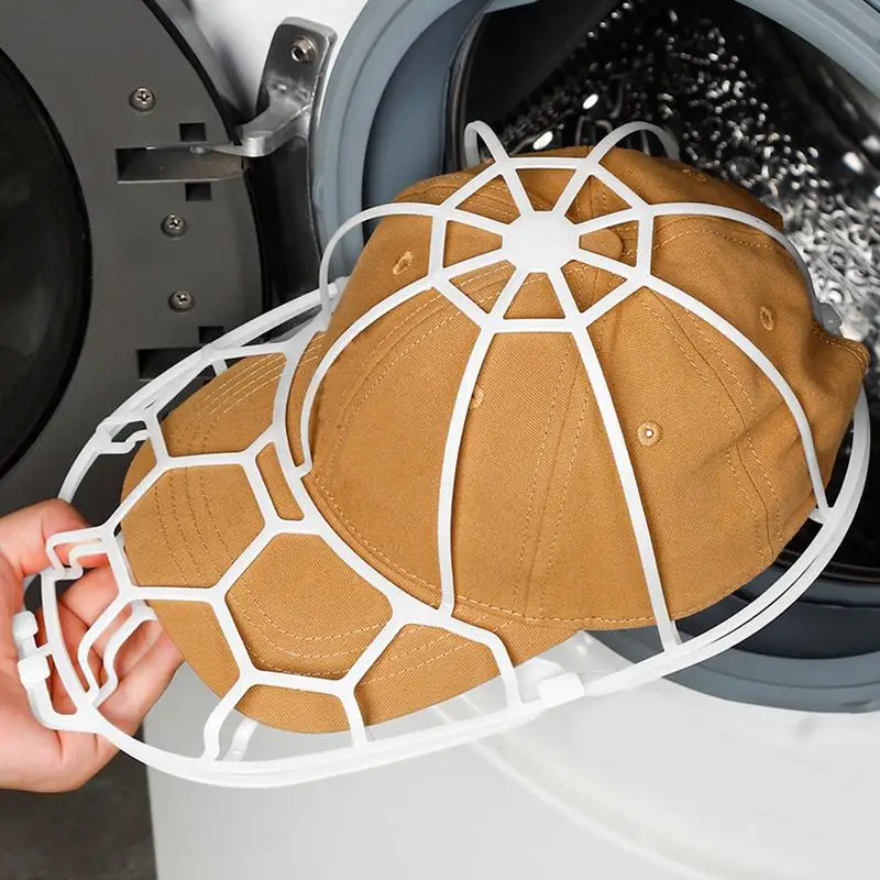 Hat Washer Hat Cleaners Baseball Cap Washer Fit for Flat Curved Hats Dryer Frame Washing Holder Hat Cleaning Shaper Protector 2