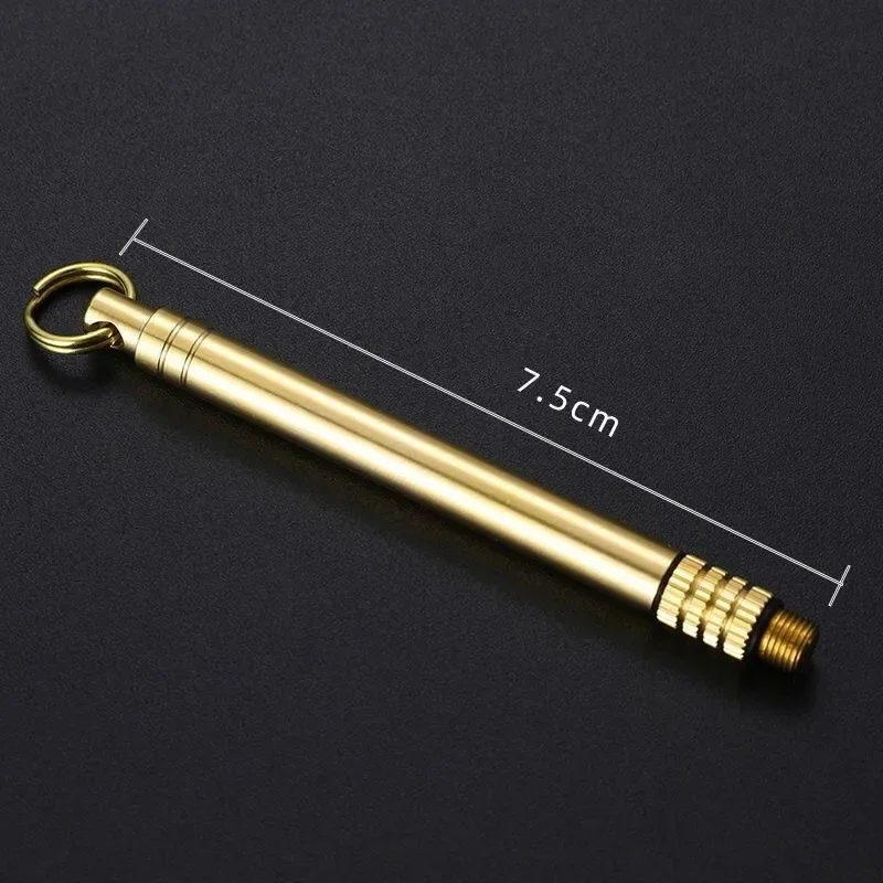 Toothpick Bottle Titanium Portable Multifunctional
