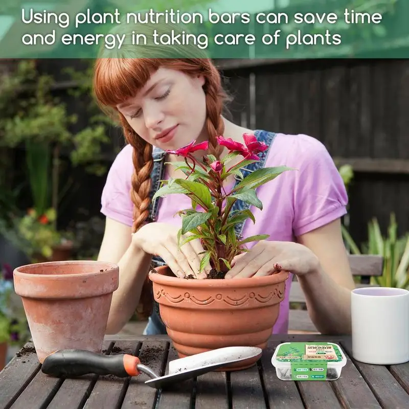 Plant Fertilizer Sticks 30pcs universal flower fertilizer slow-release flower potted succulent Plant Rooting Fertilizer Bars