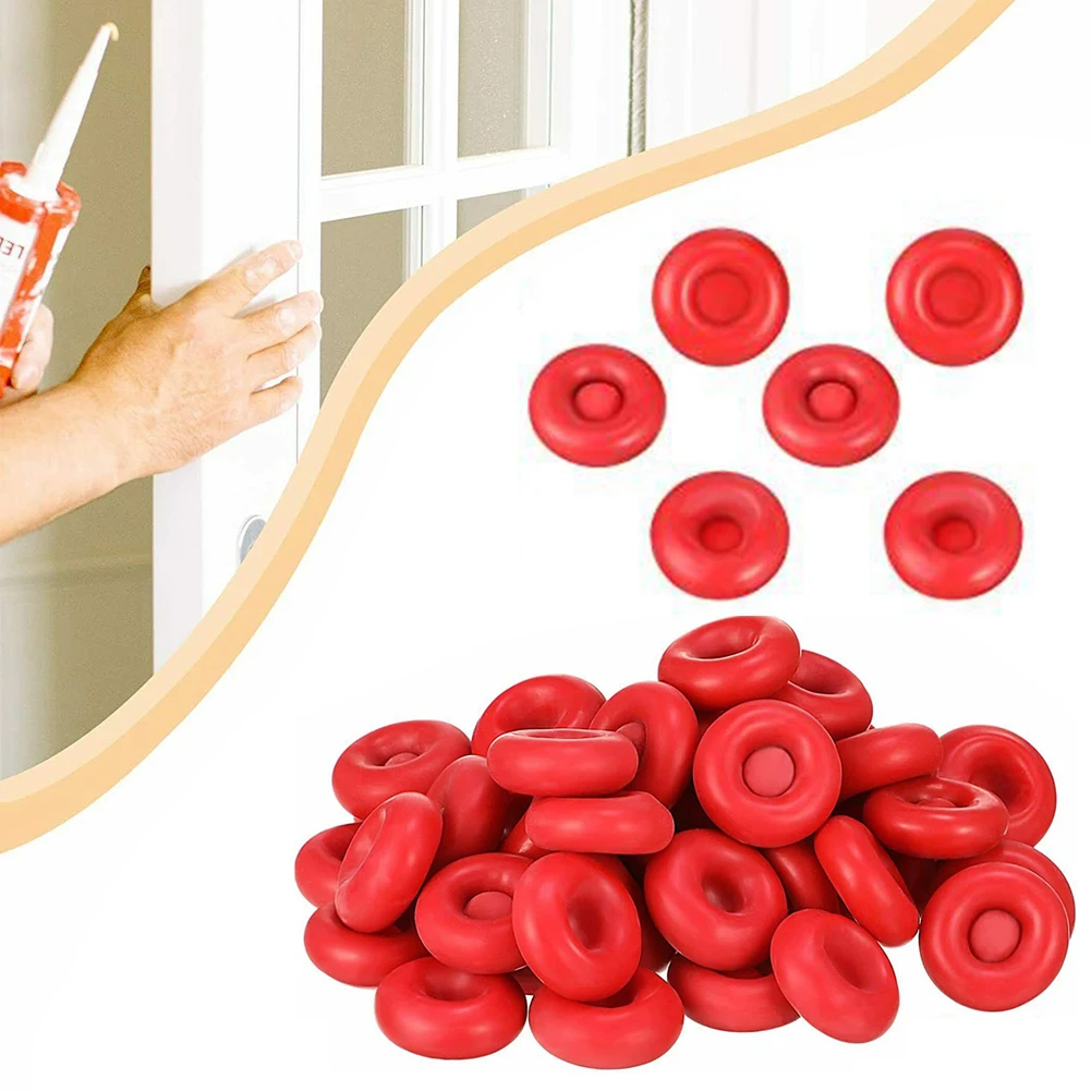 

2024 Hot 20-pcs Simple-Solution Caulk Cap Red Caulk Saving Cap Caulk Sealer Saver Open Caulking Tube For Sealing And Preserving