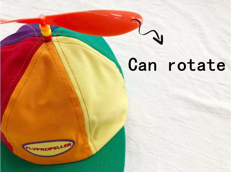 Children cap Helicopter Propeller Baseball Caps Colorful Patchwork Cap Hat Bamboo Dragonfly Children Boys Girls Snapback