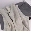 Smart Casual Autumn Men Sweaters Vest V-Neck Solid Simplicity Trend All-match Loose Thicken Sleeveless Pullovers Knitd Coat Tops 6