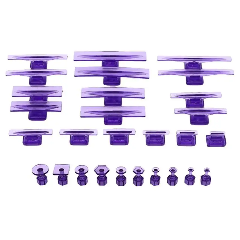 

Dent Puller Glue Tabs Auto Paintless Dent Repair Glue Tabs Purple Efficient Non Slip Dent Removal For Auto Vehicles SUVs Trucks