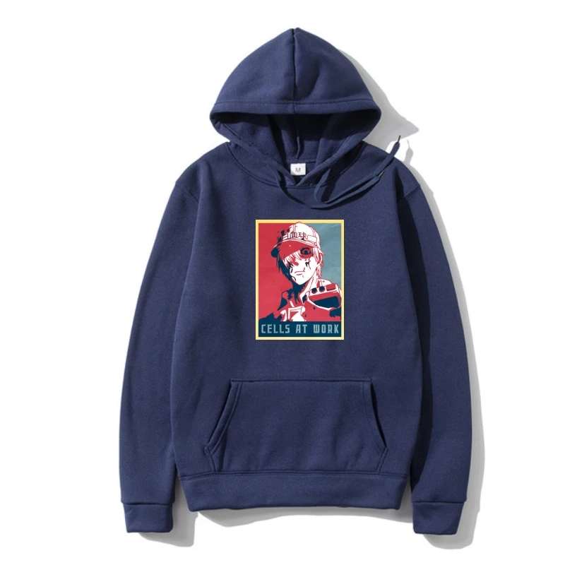 

Men SweatSweatshir White Blood Cell Cells A Work Poltical Anime Sweatshir Unisex Outerwear women Outerwear Sweatshir Hoody Hoody