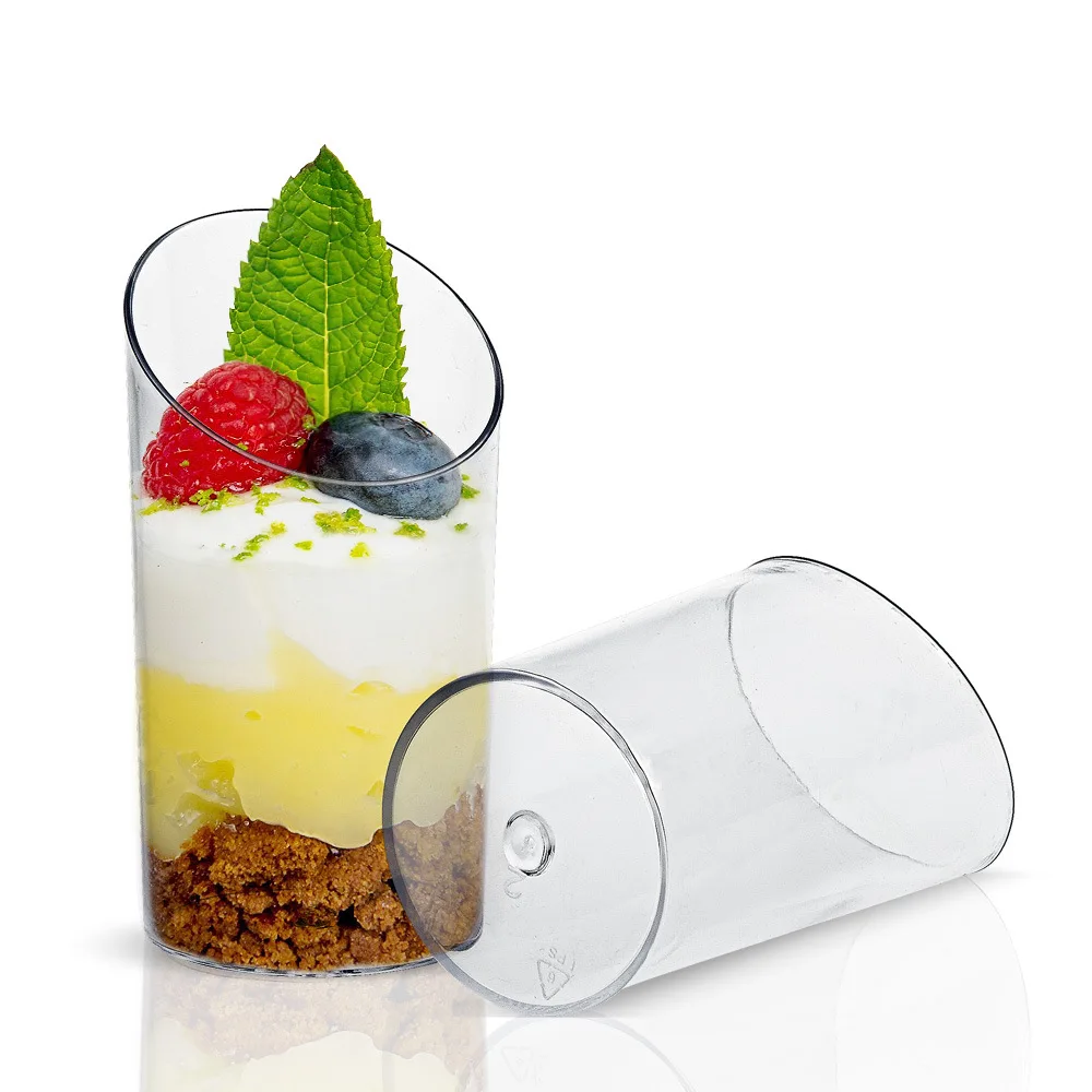 Description Picture 2 of itemPlastic spoons for pudding, ice cream, foam, dessert, picnic, party, dessert packaging, Christmas supplies, 80ml, 40 pieces
