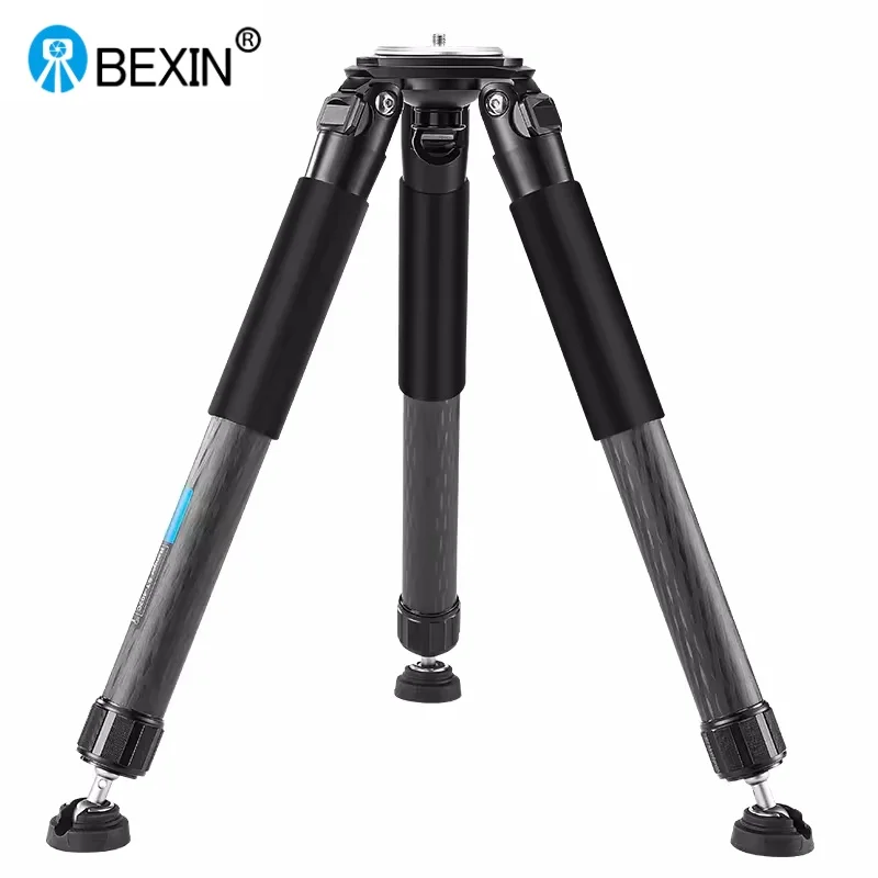 BEXIN ST402C Compact Carbon Fiber Tripod 40mm Tube Professional - Main Image
