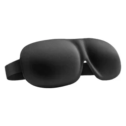Luxurious 3D Memory Foam Sleep Mask - Breathable, Light - Blocking Eye Cover (1pc)