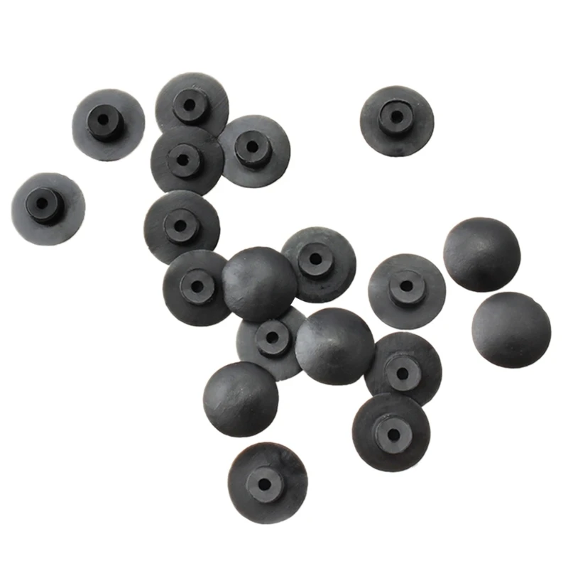 Black Rubber Headset Screw Cover Bike Rubber Stem Top Cover Headset Cap Dustproof Cycling Parts Easily To Install 10 Pcs bicycle headset bike stem cap bicycle head cap