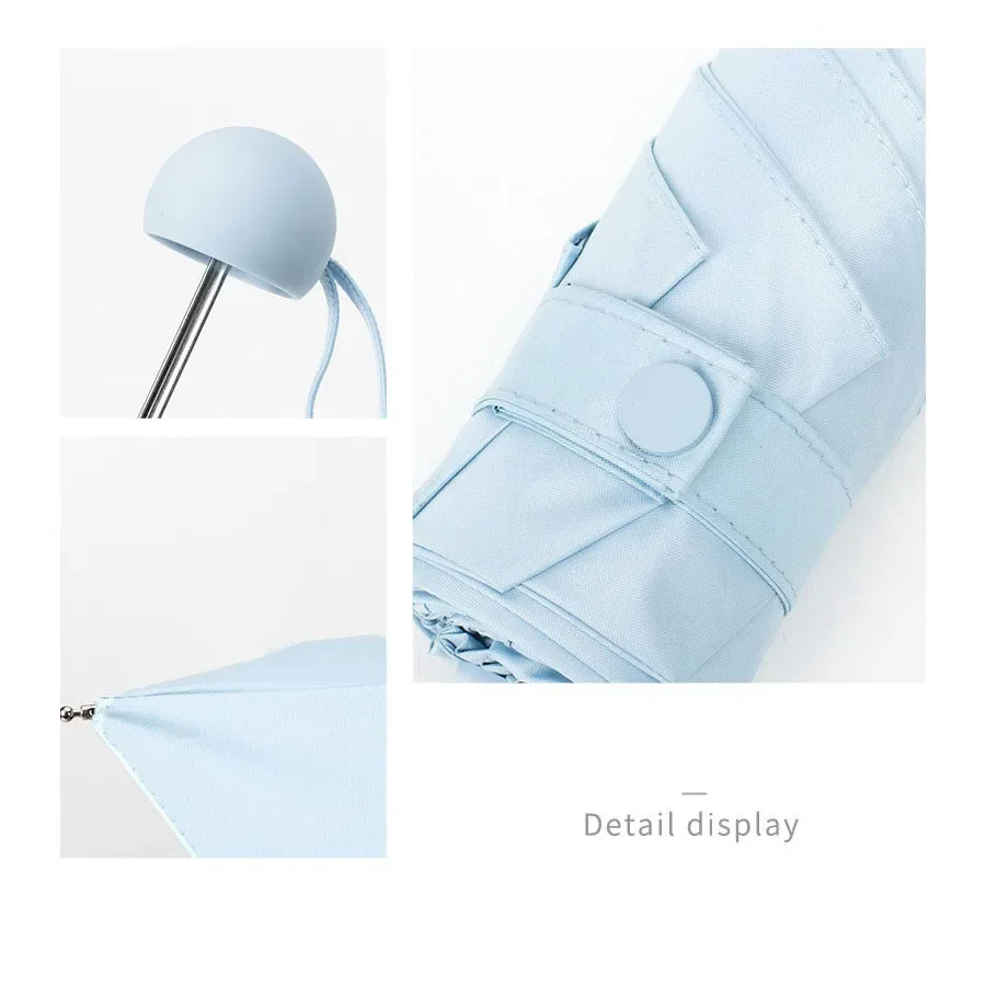 Mini Umbrella Folding Umbrella Mini Sun Umbrella Sun Umbrella Sun Umbrella Travel Umbrella Compact Ultralight Mini Portable Waterproof Folding Men And Women