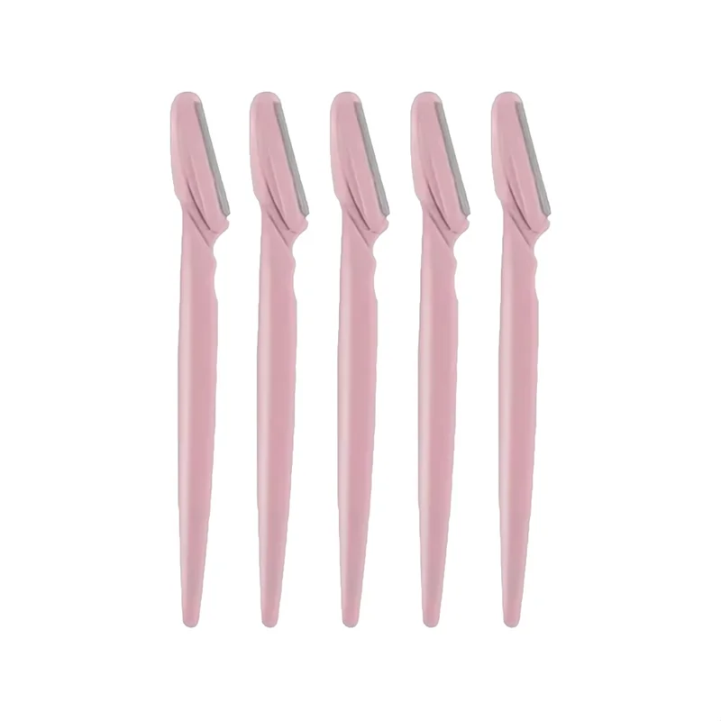 5pcs/set Eyebrow Trimmer Portable Blade Shaver Safe Eye Brow Razor Face Body Hair Removal Shaver Blades Pre Makeup Beauty Tools 3