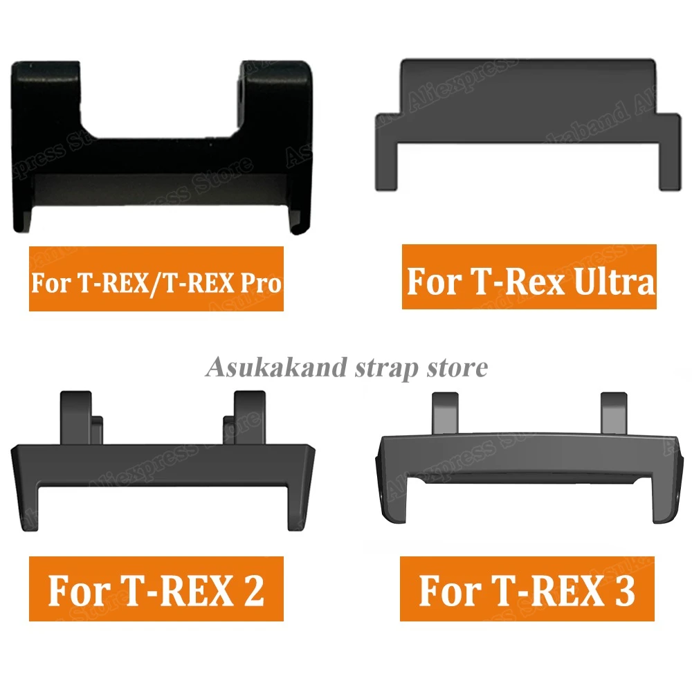 Set of 2 Stainless Steel Watch Connectors - 22mm Watch Strap Metal Adapters