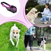 Dog Muzzle Breathable Mesh Dog Muzzle Basket Adjustable Dog Mouth Guard Muzzle with Front Opening Design for Small Medium Large 3