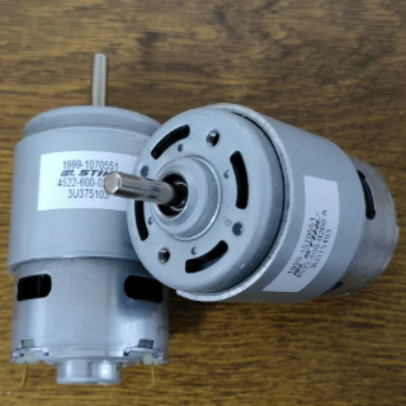 존슨 RS-775 DC 모터 엔진, 고속 전력 듀얼 볼 베어링, 42mm 모터, DIY 드릴 원형 톱, 정원 도구, DC 12V, 18V, 24V
