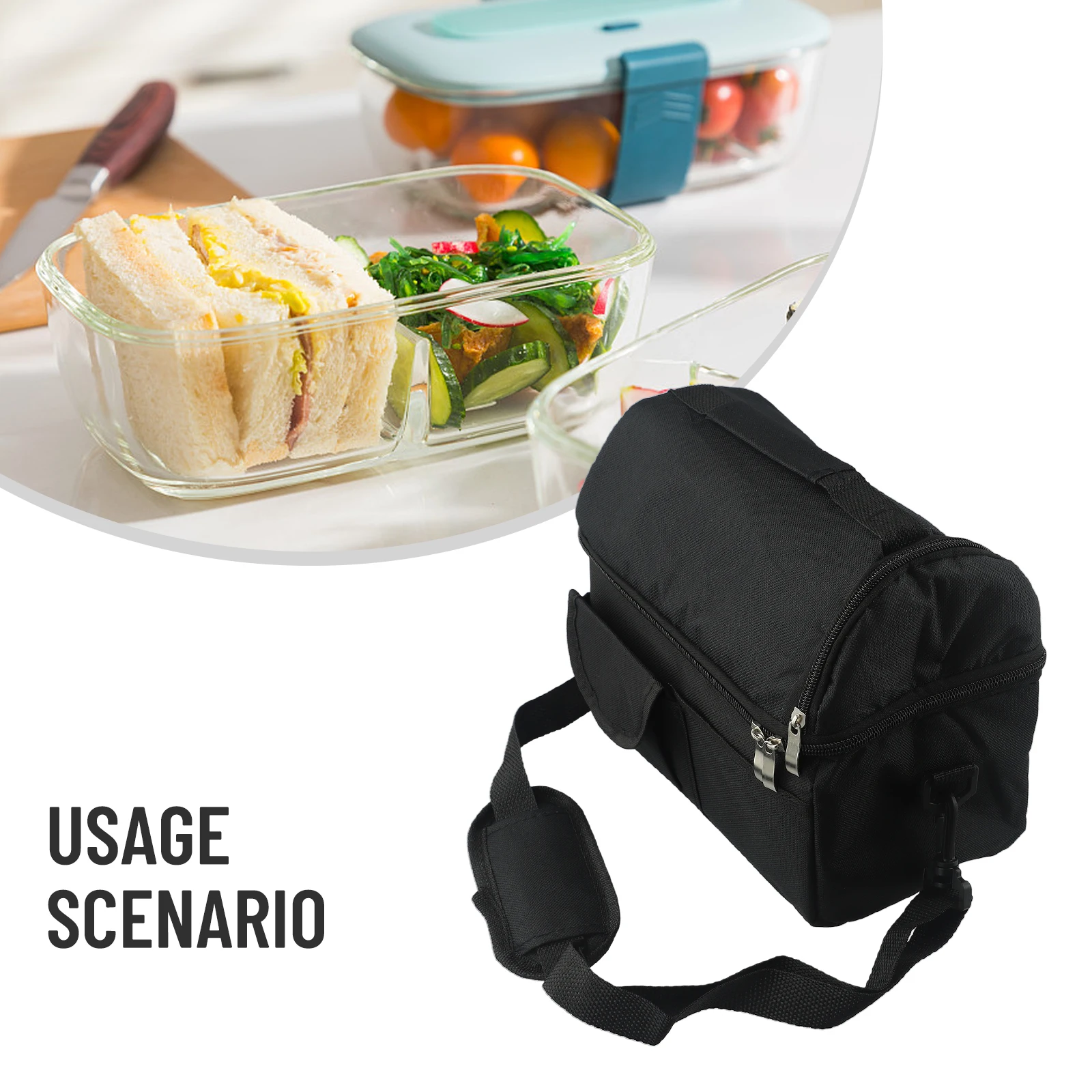 

Fashion New Portable Insulation Bag Lunch Storage Bag Large Lunch Men Storage Thermal Bag Box Cool Food Insulated