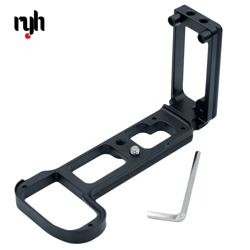 Câmera Tripé Cabeça para Tiro Horizontal Vertical Quick Release Plate Bracket Aperto de Mão para Nikon z5 z6 z7 Z6ii Z7ii